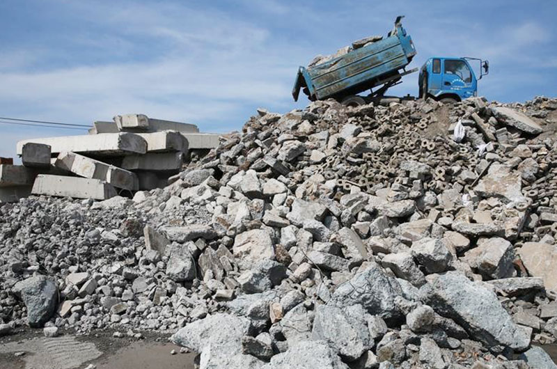 废旧混凝土 废旧混凝土