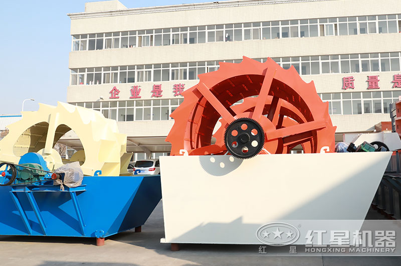 轮式洗砂机图片 轮式洗砂机图片